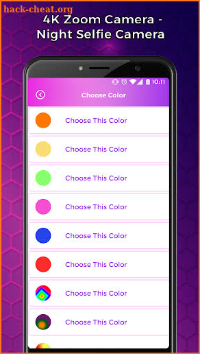4K Zoom Camera - Night Selfie Camera screenshot