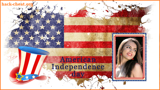 4th July GIF Photo Frame / 4th of July Photo Frame screenshot