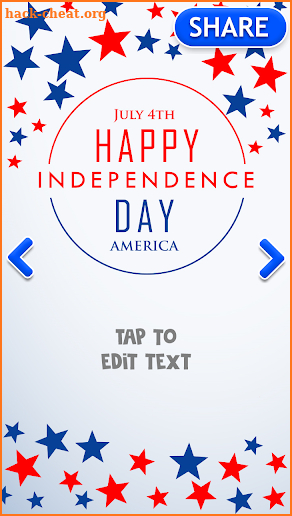 4th July Independence Day Greeting Card Maker screenshot