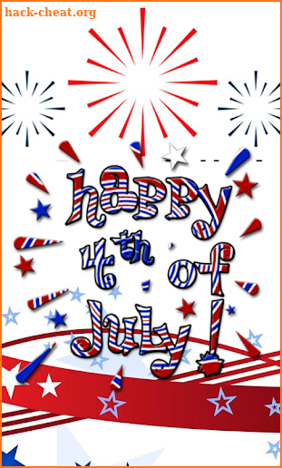 4th July Independence Greeting screenshot