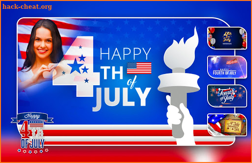 4th July Photo Frame screenshot