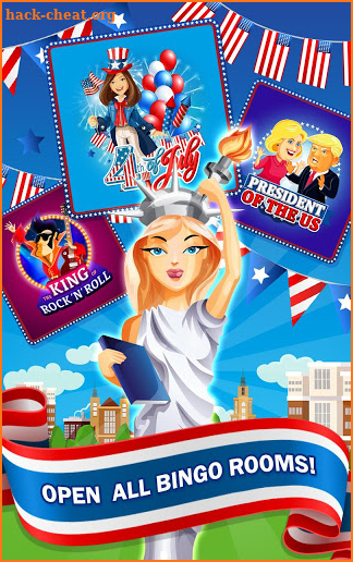 4th of July - American Bingo screenshot