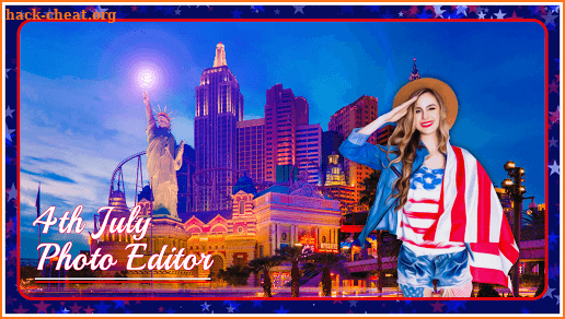 4th Of July Photo Editor 2018 screenshot