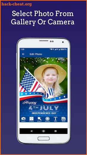 4th Of July Photo Frames screenshot