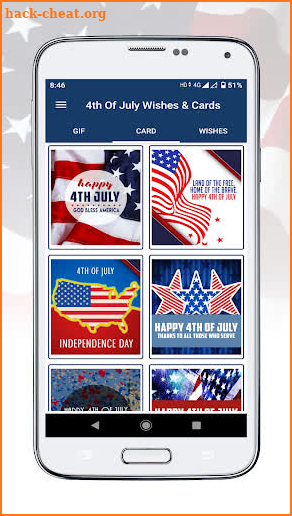 4th Of July Wishes & Cards screenshot