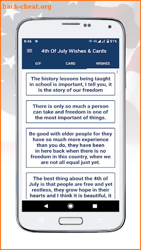 4th Of July Wishes & Cards screenshot