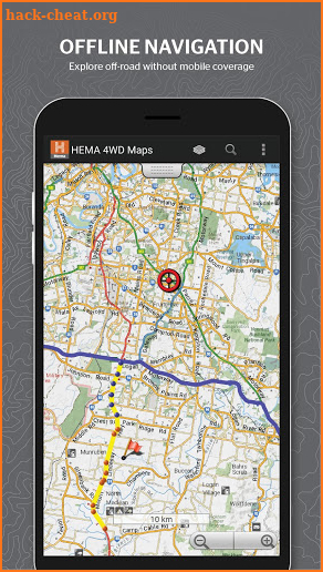 4WD Maps - Hema Australia Offline Topo Maps screenshot