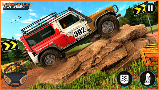 4x4 Jeep Offroad Car Driving screenshot