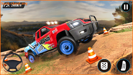 4x4 Jeep Offroad Car Driving screenshot