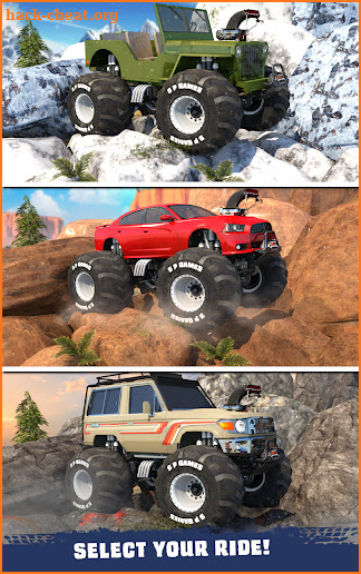 4x4 Monster Truck Rock Crawl screenshot