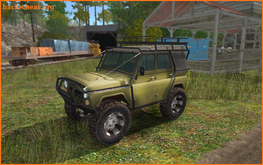 4x4 SUVs in the backwoods screenshot