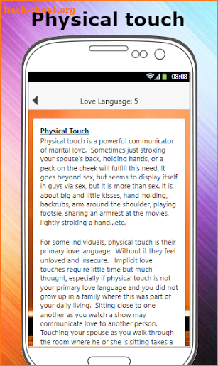 5 LOVE LANGUAGES screenshot