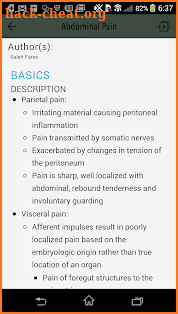 5 Minute Emergency Medicine Consult - Pocket Guide screenshot