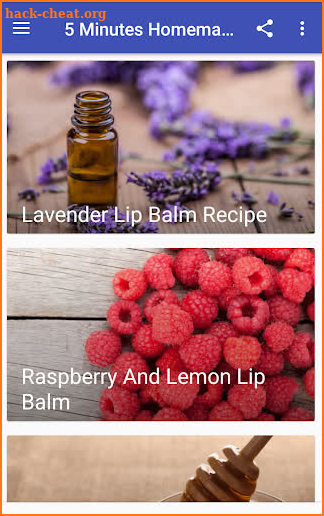 5 Minutes Homemade Lip Balms screenshot