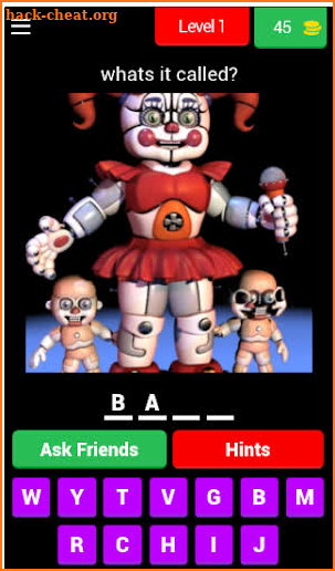 5 Night at Freddy QUIZ screenshot