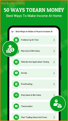 50 Ways To Earn Money screenshot