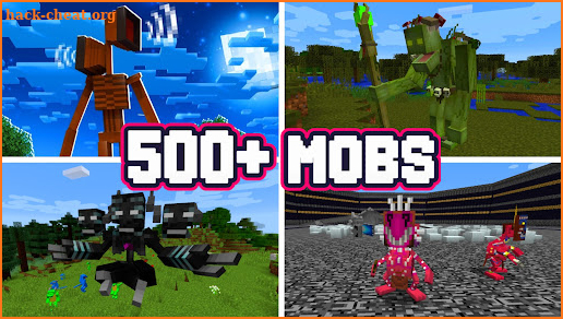 500 Mobs for Minecraft PE screenshot