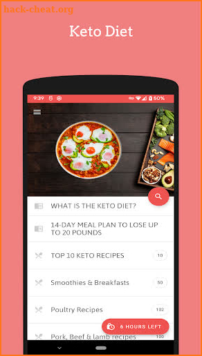 550 Keto Recipes For Beginners screenshot