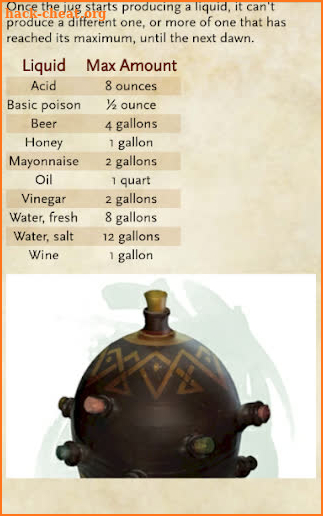 5e Items screenshot