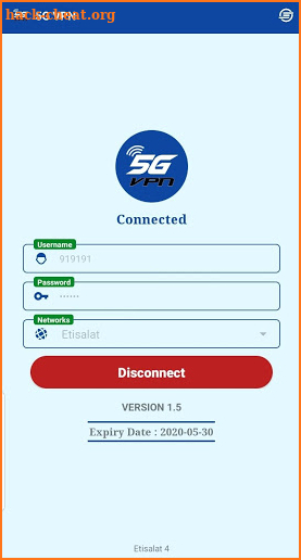 5g vpn screenshot