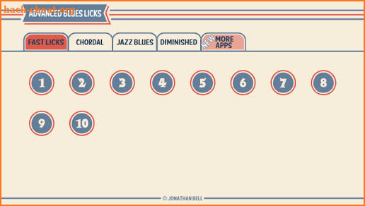 63 Advanced Blues Guitar Licks screenshot