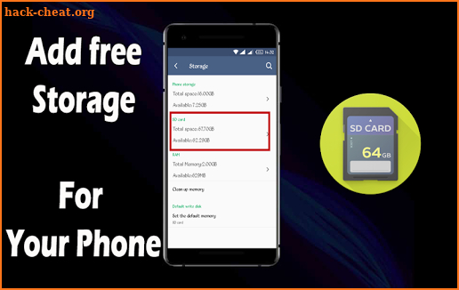 64GB Storage Free screenshot