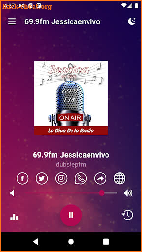 69.9fm Jessicaenvivo screenshot