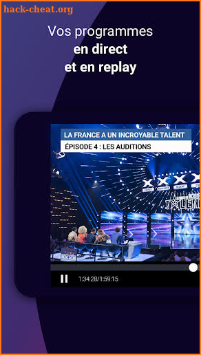 6play, TV en direct et replay screenshot