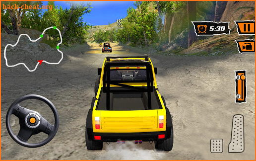 6x6 Offroad Jeep Drive screenshot