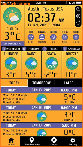 7 Day Forecast Weather Channel 2019 Weather Radar screenshot