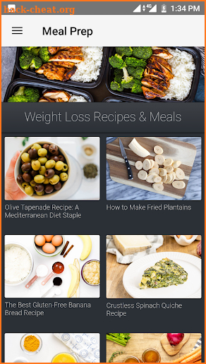 7 Days Meal Prep Weight Loss Plan screenshot