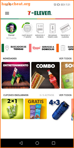 7-Eleven México screenshot