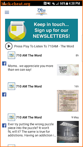 710 AM The Word screenshot