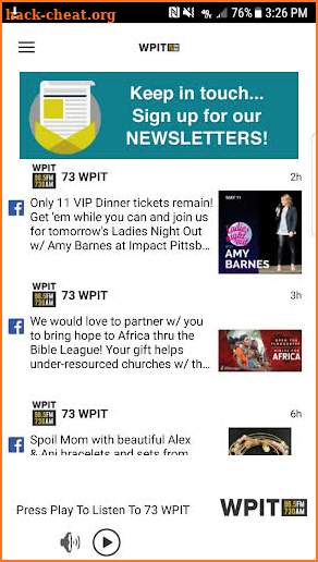 73  WPIT screenshot