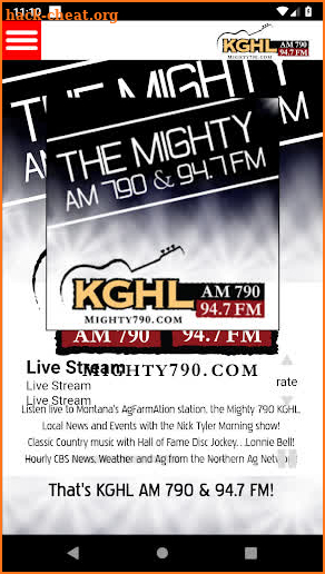 790 KGHL screenshot