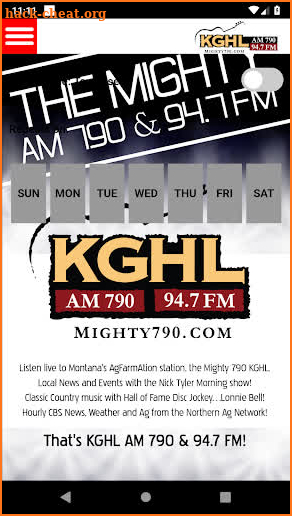 790 KGHL screenshot