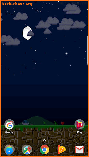 8-Bit Scrolling Wallpaper screenshot