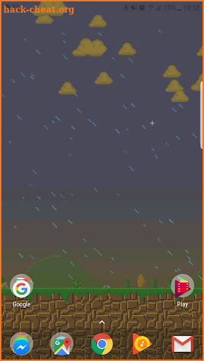 8-Bit Scrolling Wallpaper screenshot