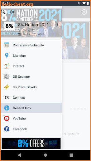 8% Nation Conference screenshot