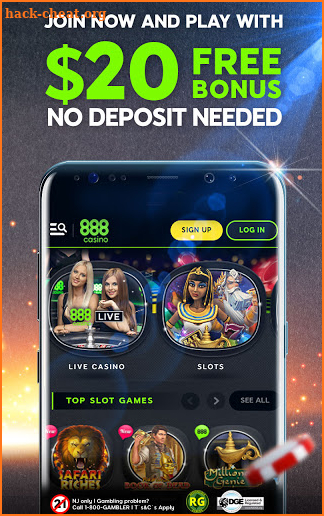 888 Casino – Slots, Live Roulette and Blackjack screenshot