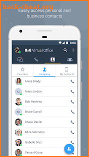 8x8 Virtual Office screenshot