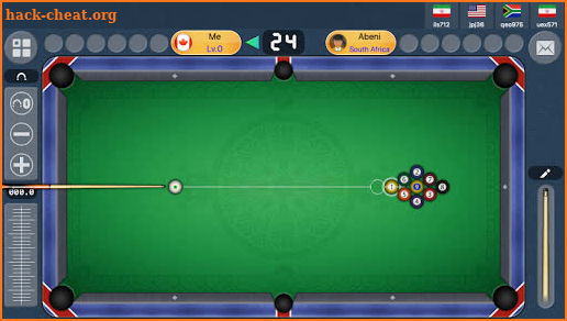 9 ball billiards Offline / Online pool free game screenshot