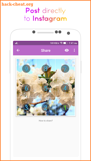 9 Cut Grids for Instagram screenshot