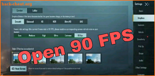 90 Fps + Mode Ipad PUBG screenshot