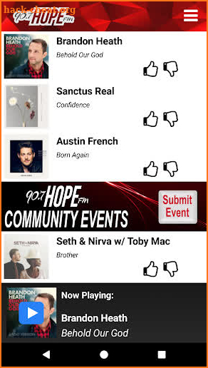 90.7 Hope FM screenshot