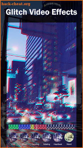 90s - Glitch VHS & Vaporwave Video Effects Editor screenshot