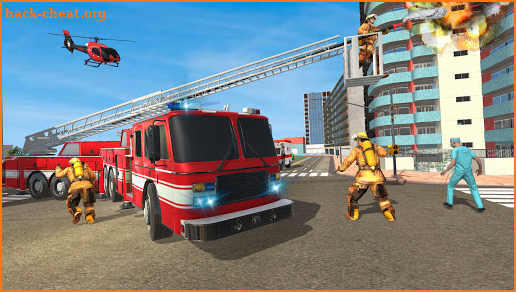 911 Emergency Game - Firefighter Ambulance Rescue screenshot