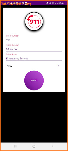 911 Fake Call screenshot