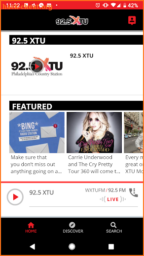 92.5 XTU screenshot