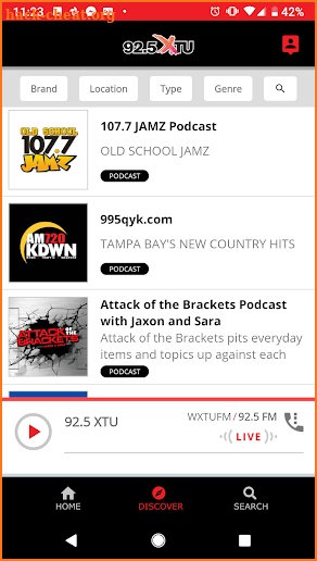 92.5 XTU screenshot